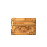 ALVIERO MARTINI - M019 Pochette media con tasche Geo Classic, Beige